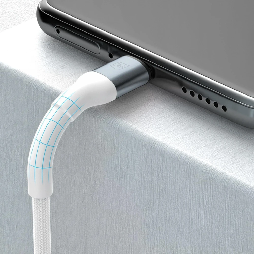 3Mk Protection 3mk Hyper Cable N-SERIES USB-A / USB-C 1m 9V/2A 18W / baltas