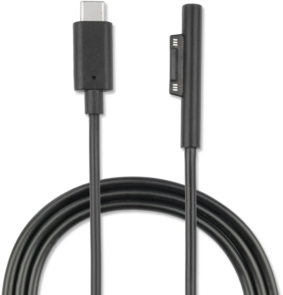 Kabelis USB 4smarts USB-C - Surface Pro 1 m Juodas (468683)