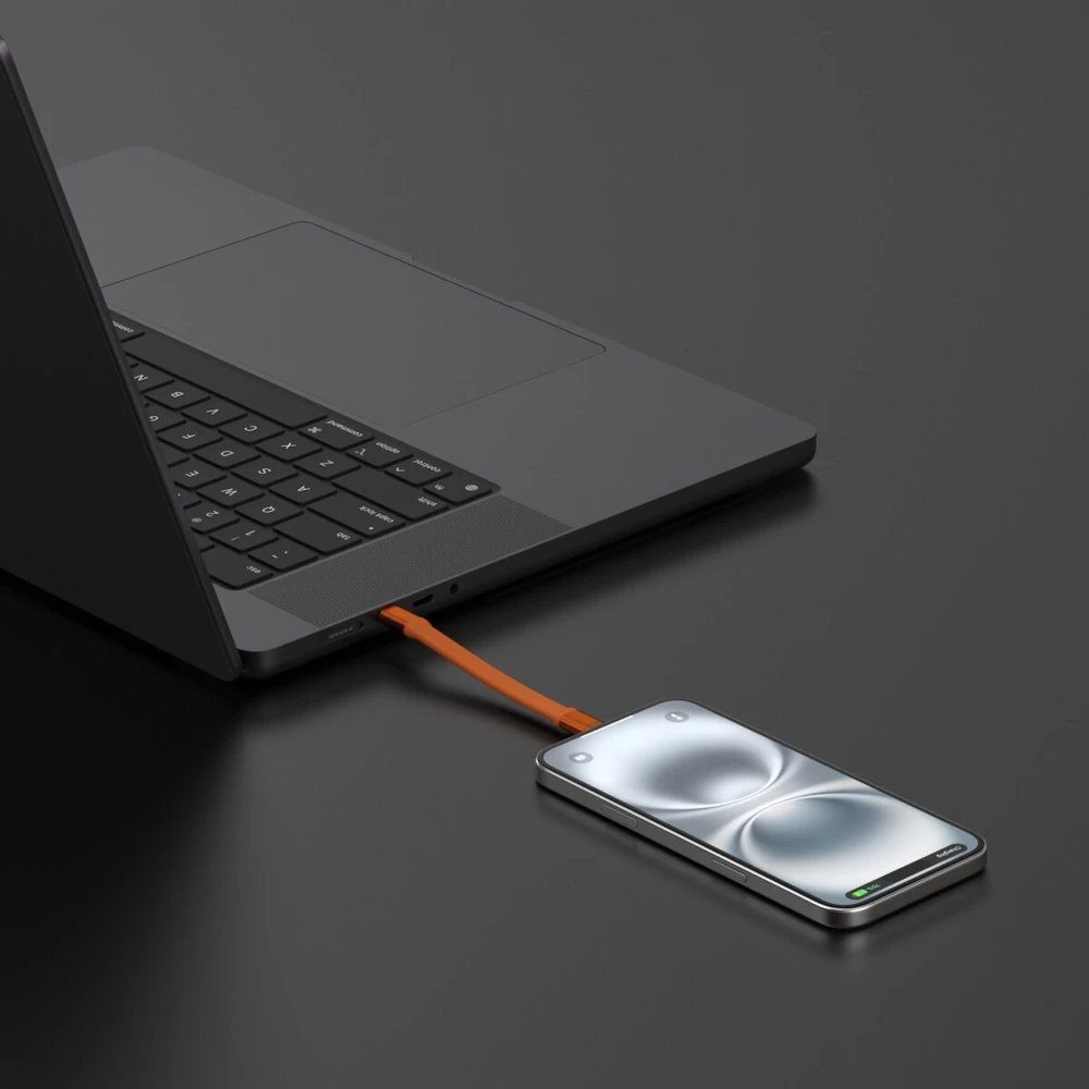 Kabelis USB 4smarts USB-C - USB-C 0.075 m Wielokolorowy (541385)