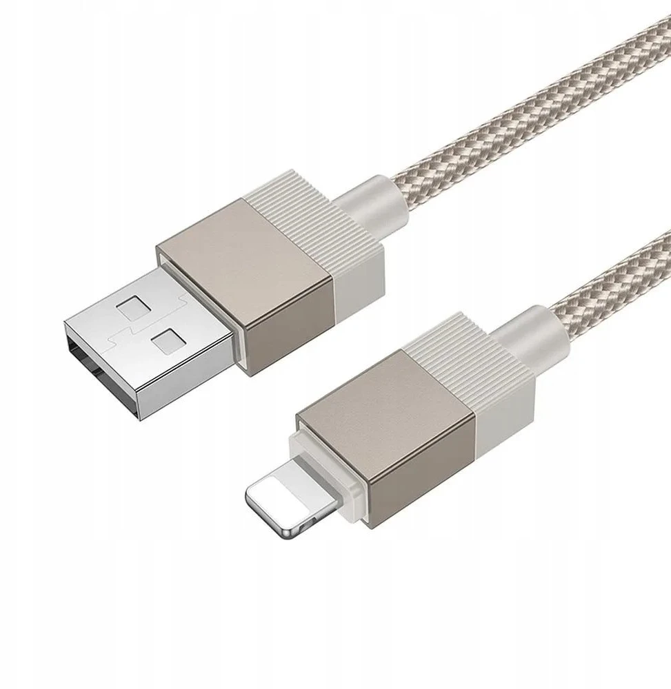 USB A tipo į „Lightning“ tipo laidas Hoco 2,4A, 1 m, X110, auksinis