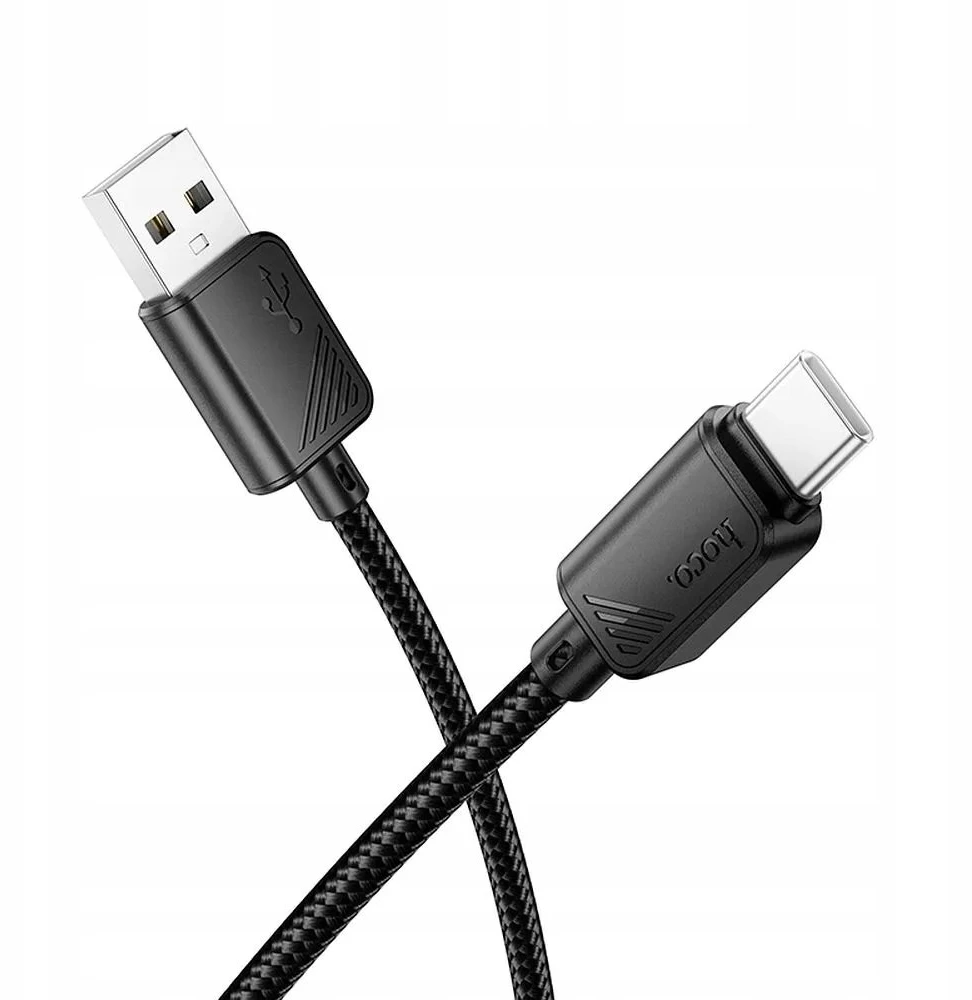 HOCO kabelis USB A do Type C 3A X113 1 m juodas