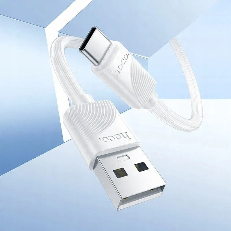 HOCO kabelis USB A į Lightning 2,4 A X114 1 m baltas