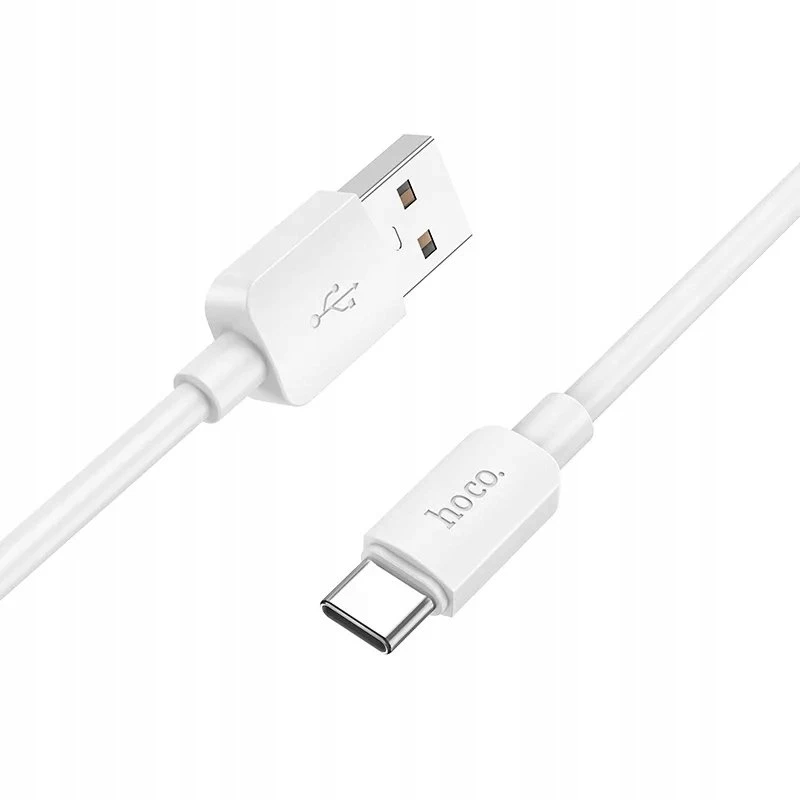 USB A į USB C laidas Hoco PD 2,4A 27W 1 m X96 baltas