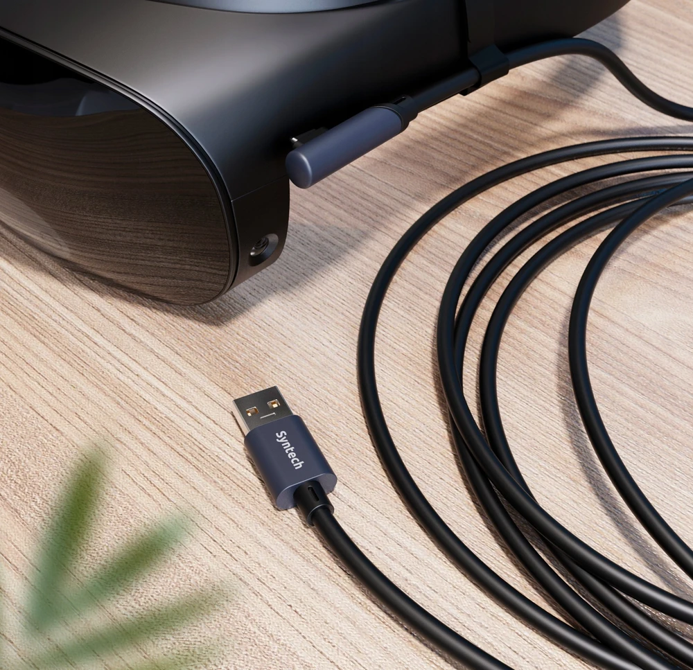 USB-A – USB-C kabelis 3 m, skirtas Oculus Meta Quest 3 2 1 Pro Pico4 Pico 4 Ultra / M32b-3