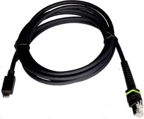 Act Zebra CABLE - SHIELDED USB: SERIES C CONNECTOR, 7FT. (2M), STRAIGHT, BC 1.2 (HIGH CURRENT)