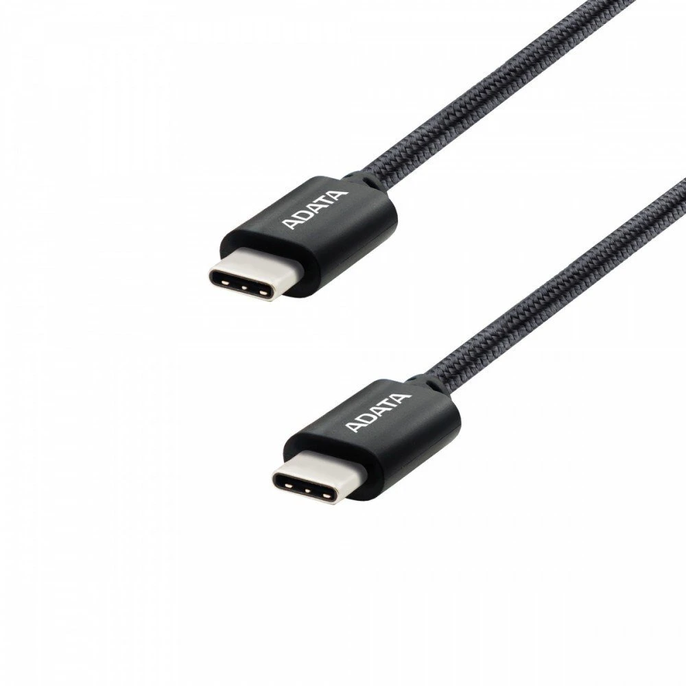 Kabelis USB ADATA CACC-100PN-BK kabelis USB USB 2.0 1 m USB C Juodas