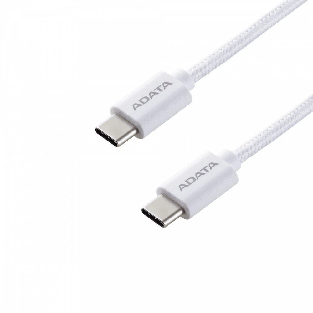 ADATA Kabelis usb-c do usb-c 2.0/100w 100cm balta