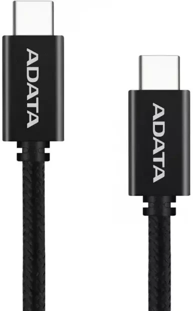 Kabelis USB ADATA USB-C do USB-C 3.2 Gen 2 100 W 1m Magnetyczny Juodas (CACCU3-100W-100AN-BK)
