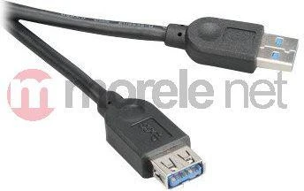 Akasa USB 3.0 laidas, A tipas, 1,5 m - juodas