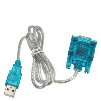 Keitiklis USB A - RS-232 Akyga AK-CO-02 - 1m