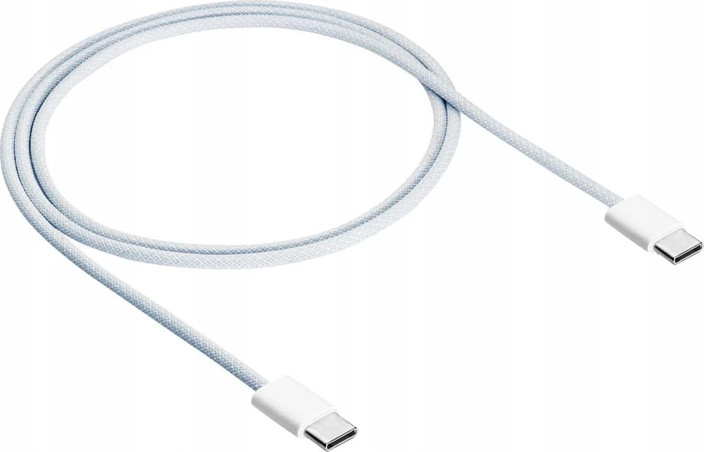AKYGA Kabelis USB AK-USB-51 USB type C m / USB type C m dla iPhone 15 w oplocie ver. 2.0 60W 1m