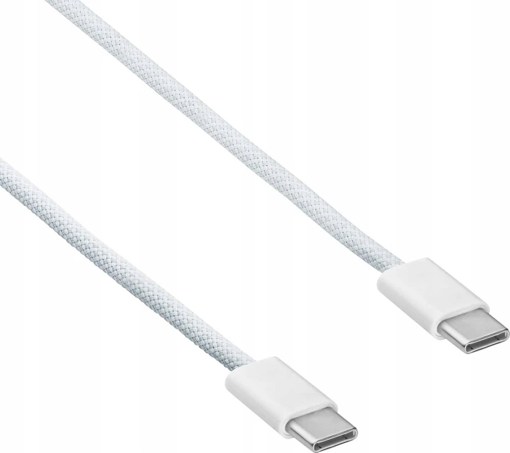 AKYGA Kabelis USB AK-USB-51 USB type C m / USB type C m dla iPhone 15 w oplocie ver. 2.0 60W 1m