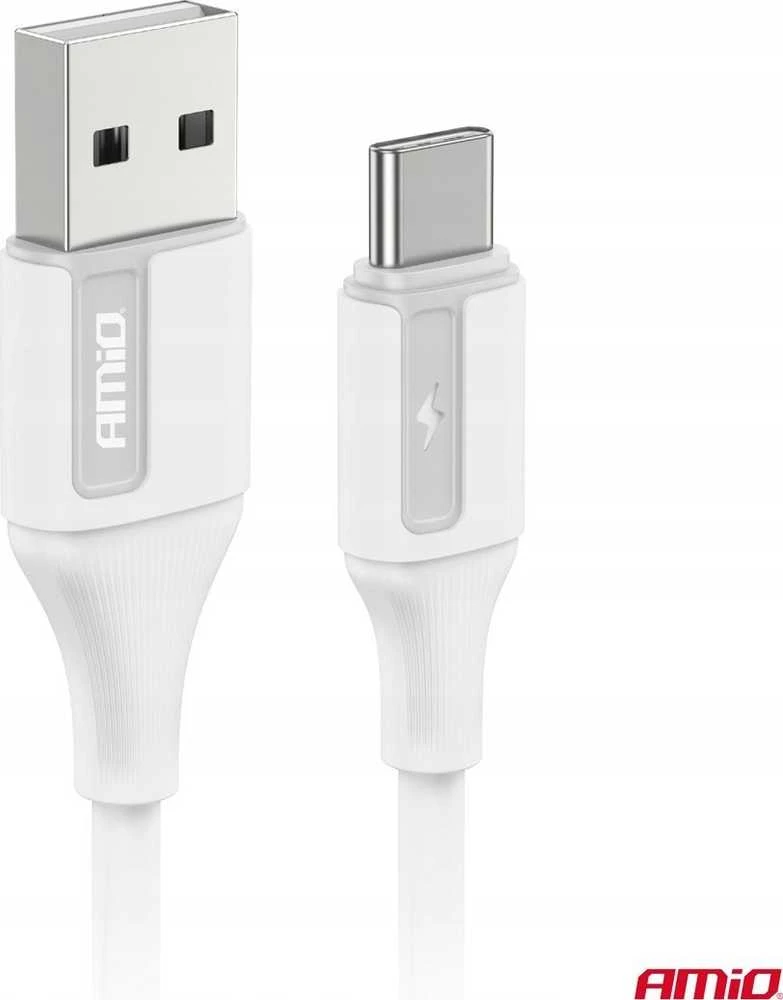 USB-A į USB-C kabelis 3A 200 cm FullLINK AMIO-03918