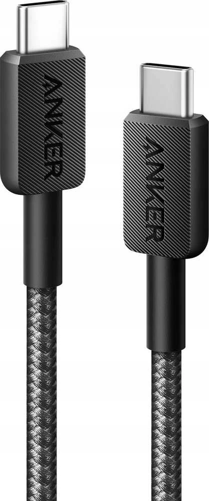 USB Laidas - Anker 322 USB C 0,9 m 60 W Juodas