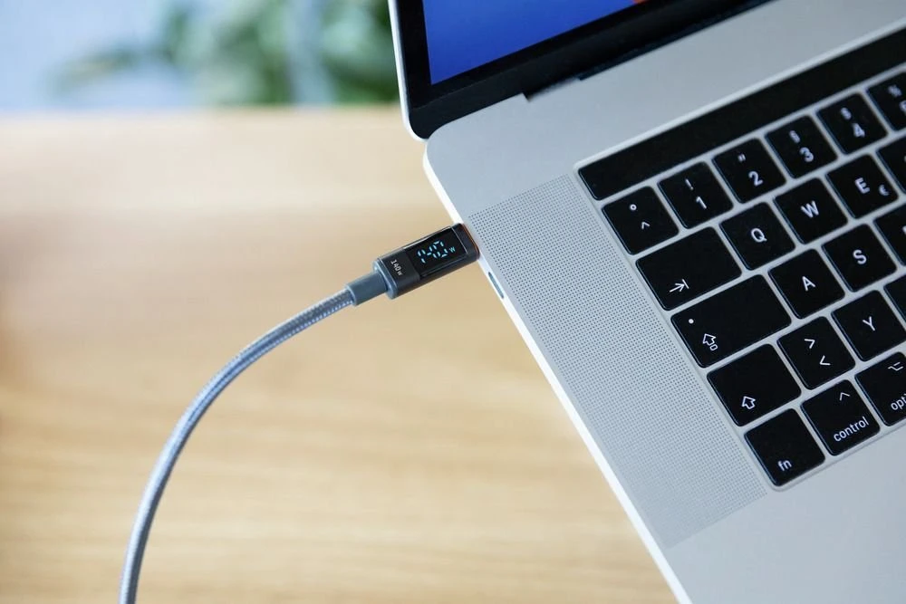 Kabelis USB Ansmann USB-C/USB-C 1700-0176 1.2 m 140 W Antracyt