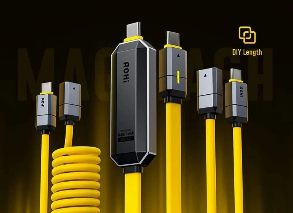 USB-C raktas su Flash atmintimi AOHi The Future Magflash 2 in 1 512GB