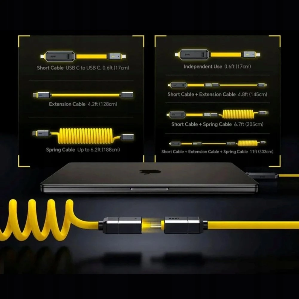 USB-C raktas su Flash atmintimi AOHi The Future Magflash 2 in 1 512GB