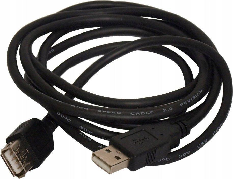 ART KABUSB2 A-A 3M AL-OEM-111 prailginimo kabelis USB 2.0 A vyriškas-A moteriškas 3 m oem