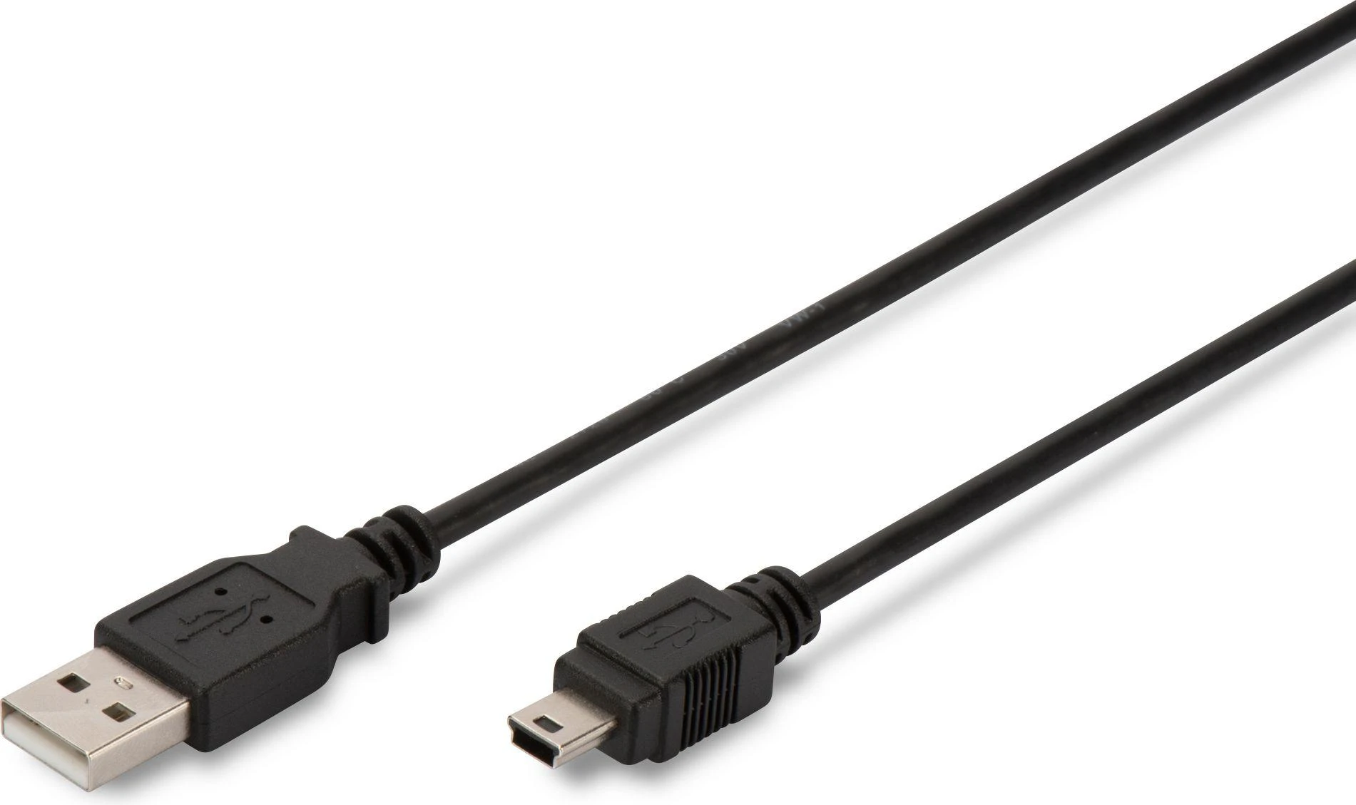 Assmann Electronic ASSMANN USB 2.0 jungties kabelis tipas A - mini B 5pin M/M 3.0m USB 2.0 conform bl