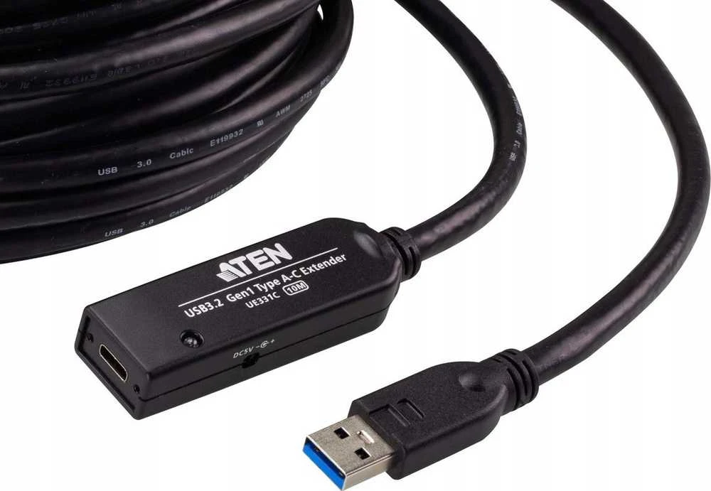 Aten UE331C-AT-G USB 3.2 Gen1 prailginimo kabelis, 10 m