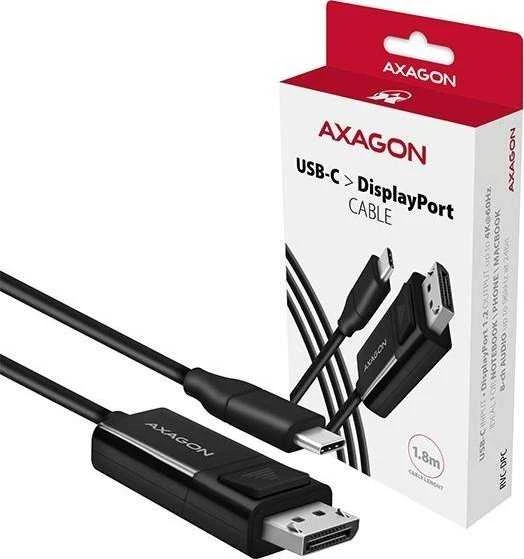 AXAGON Aktyvus kabelis | USB-C prie DisplayPort | 1,8 m