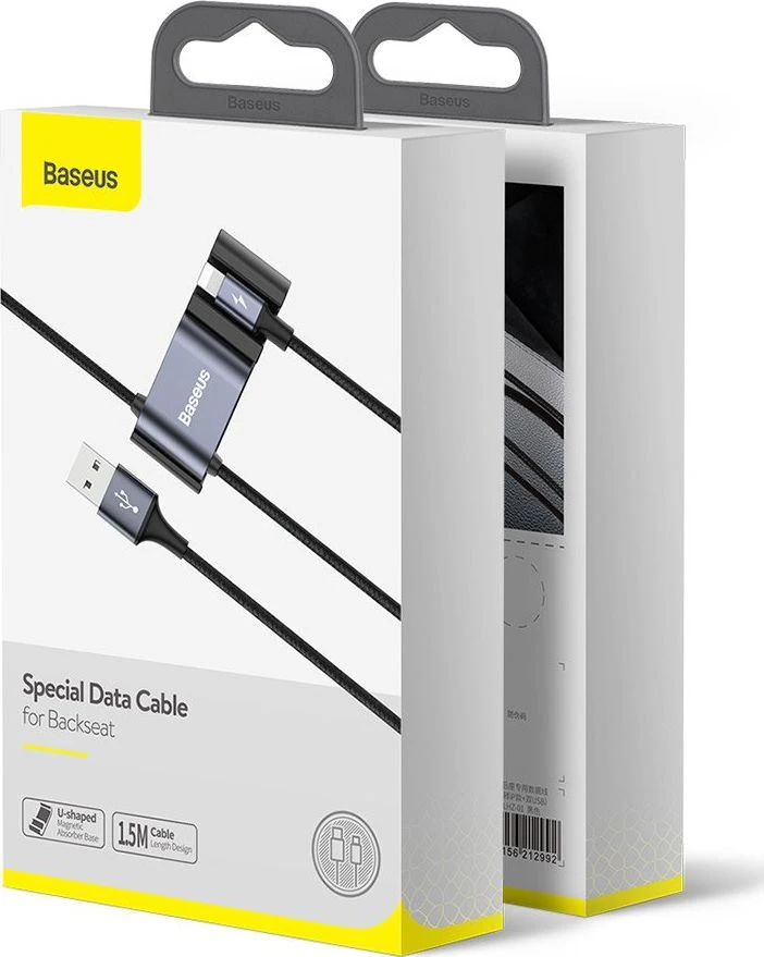 Baseus Special Data Cable Galinė sėdynė - kabelis