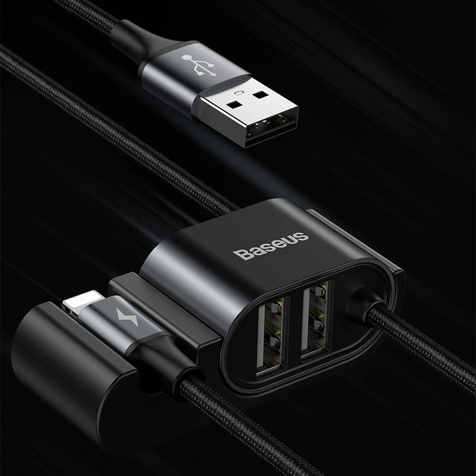 Ausinės Baseus Special Data Cable Galinė sėdynė - kabelis
