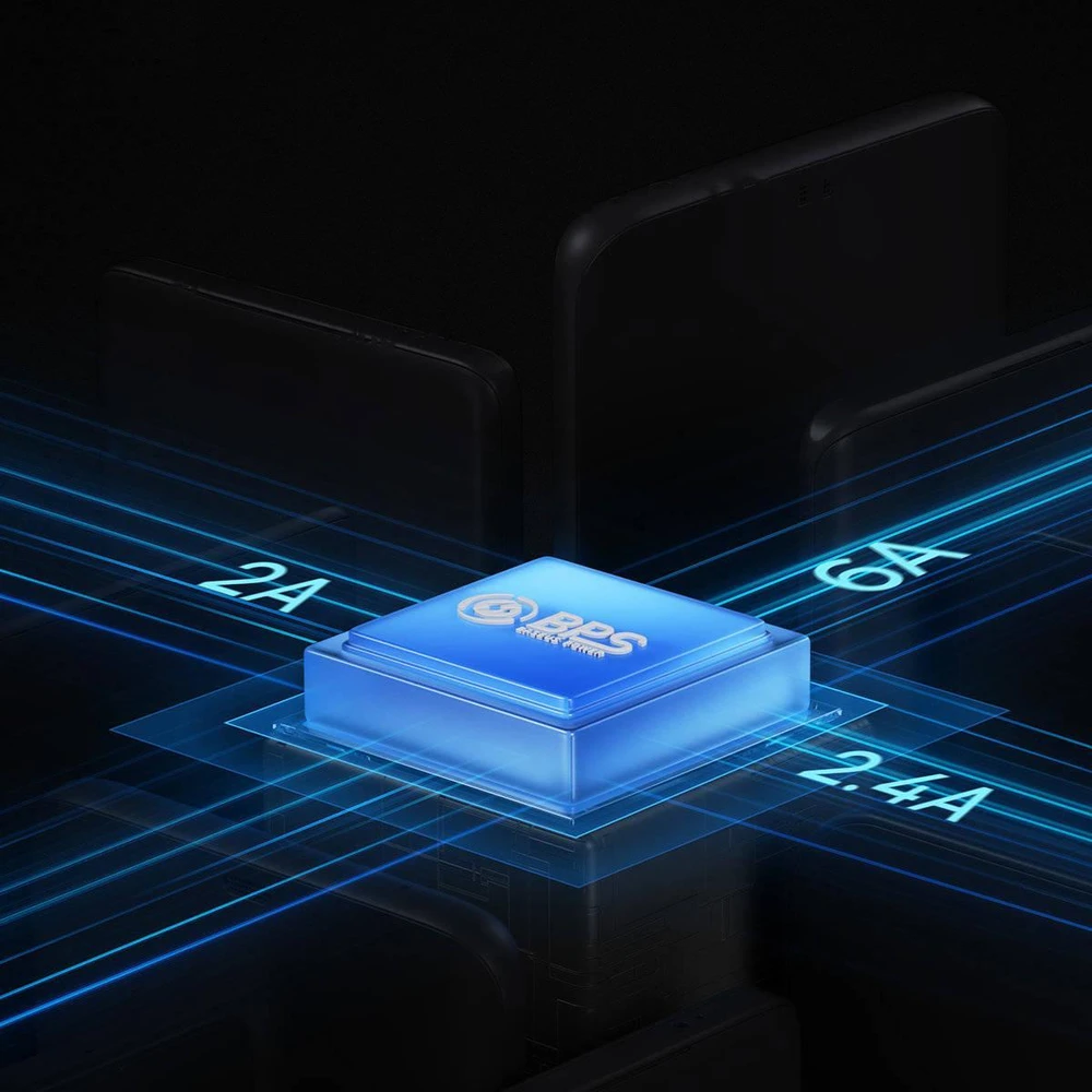 Baseus Flash Series 3in1 USB laidas USB-C + micro USB + Lightning 100W 1.2m - Mėlynas