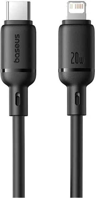 Kabelis USB Baseus USB-C - Lightning 1 m Juodas (P10377700113-00)