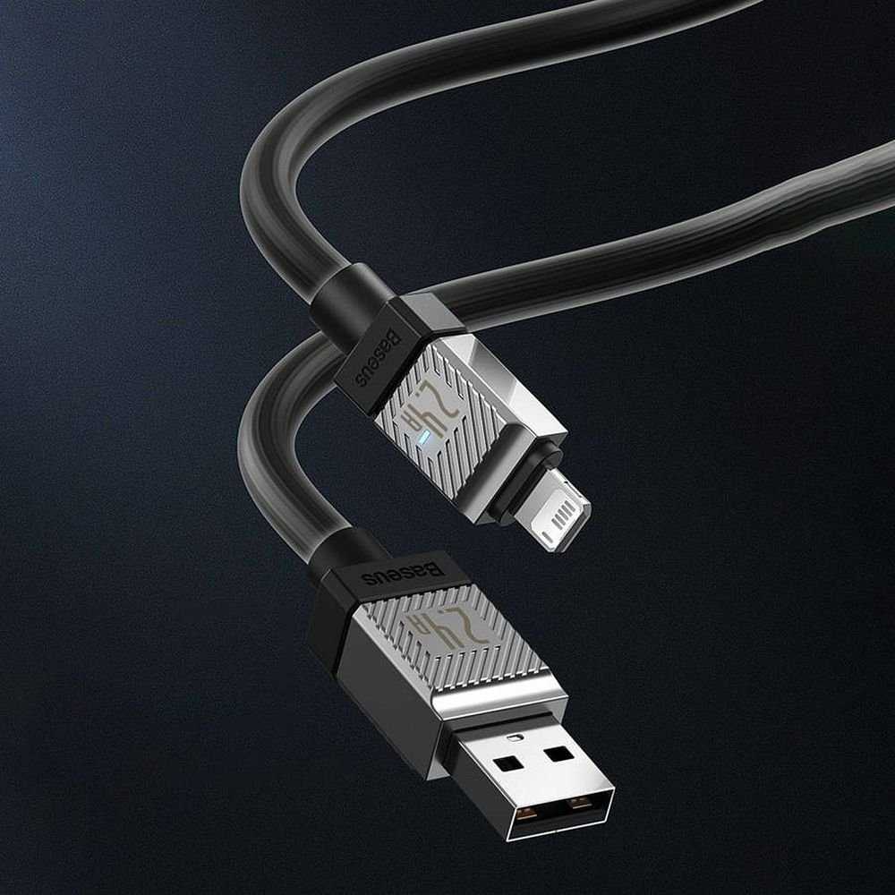 Baseus kabelis CoolPlay USB-C - Lightning 1m 20W juodos spalvos