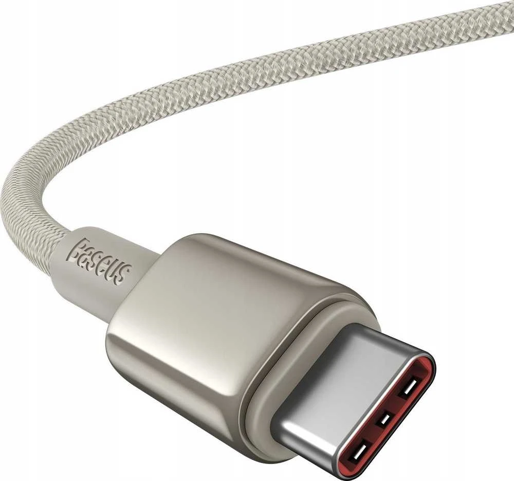 Laidas iš USB-C į USB-C Baseus Tungsten Gold, 100 W, 2 m (auksinis)
