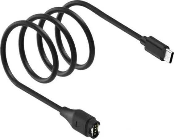 Kabelis USB-C Beline laikrodžio įkrovimui Garmin 1m juodos spalvos