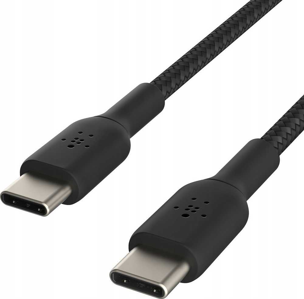 Kabelis USB Belkin USB-C - USB-C 0.15 m Juodas (CAB004BT0MBK)