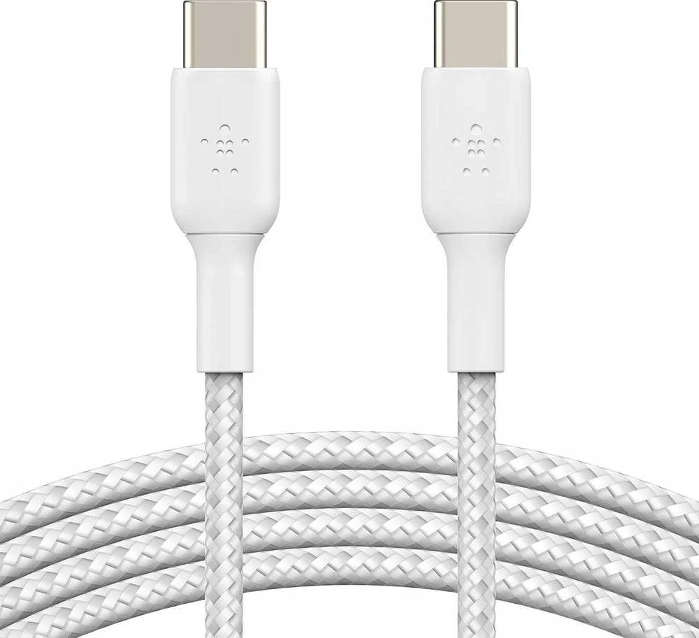 Kabelis USB Belkin USB-C - USB-C 0.15 m Baltas (CAB004BT0MWH)