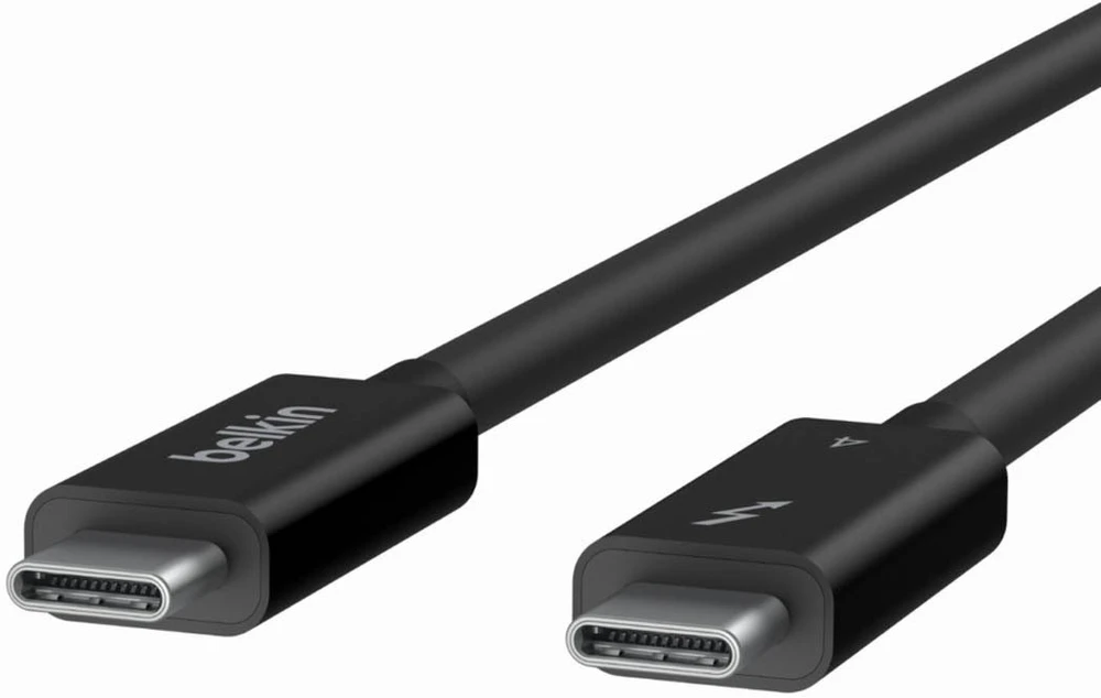 Kabelis USB Belkin USB-C - USB-C 1 m Juodas (INZ003bt1MBK)