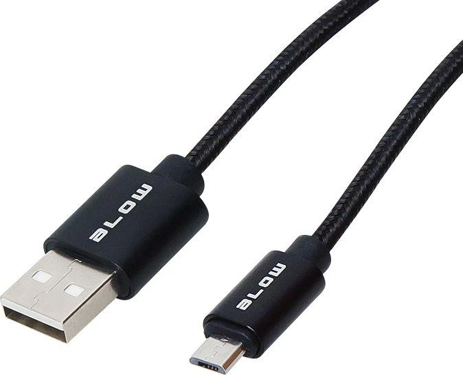 Blow USB A - micro B jungtis 2.0 m pinti