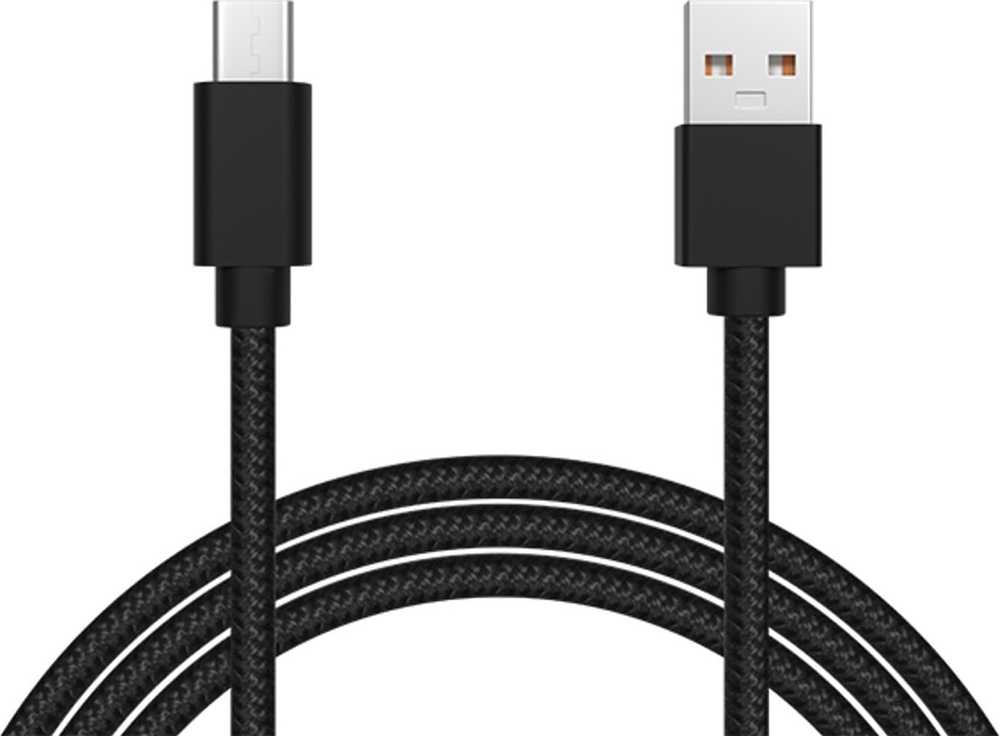 Blow USB 2.0 A jungtis – USB-C 1.0m juodas