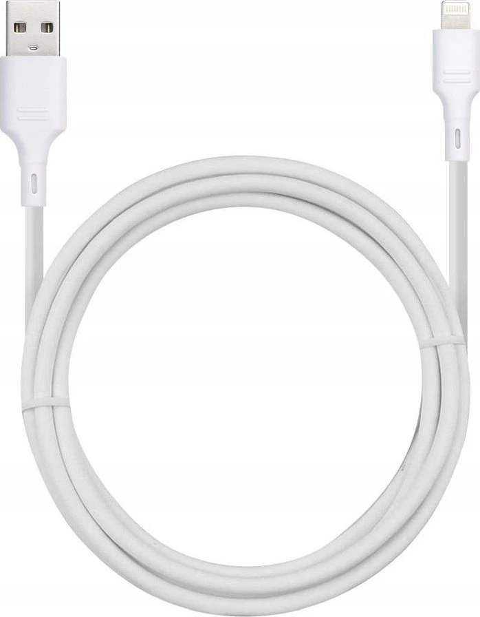 BlueStar USB A tipo į „Lightning“ tipo maitinimas, mėlynas, žvaigždės formos, 2,4A, 1 m, DC-001AL2.4 baltas