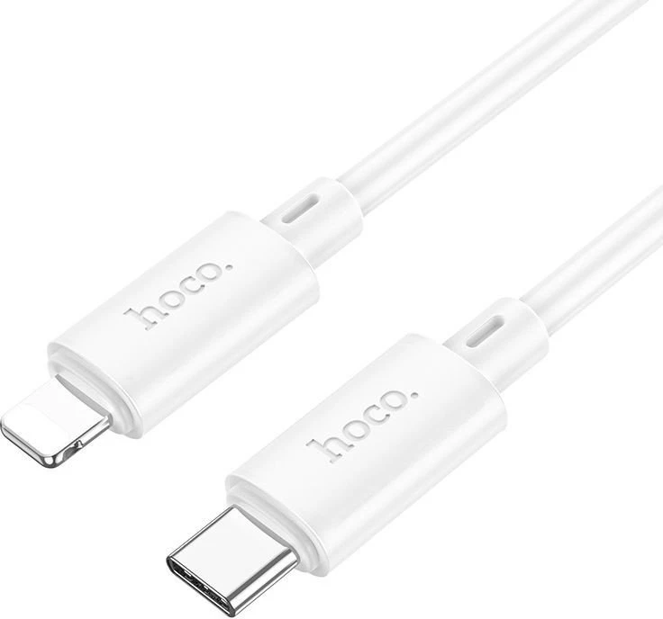 USB C - Lightning kabelis Hoco PD 27W 2 m X88 baltas