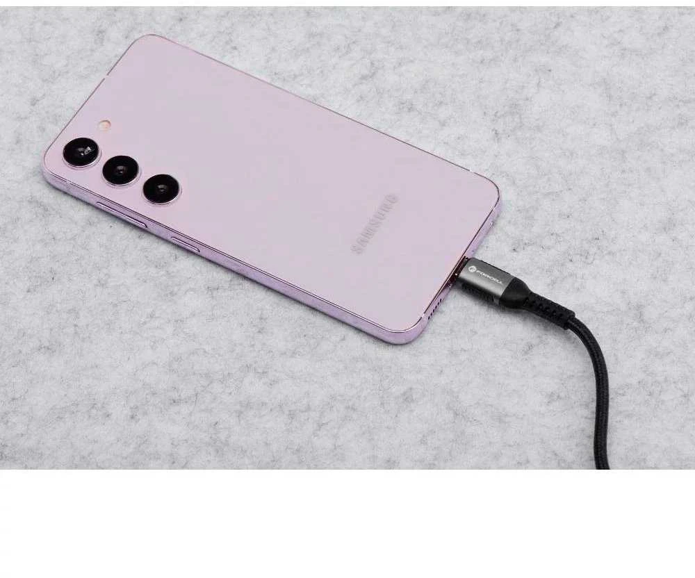 USB C į USB C laidas Forcell F-Energy QC4.0 PD 5A 100W Cafule 2 m C260 juodas