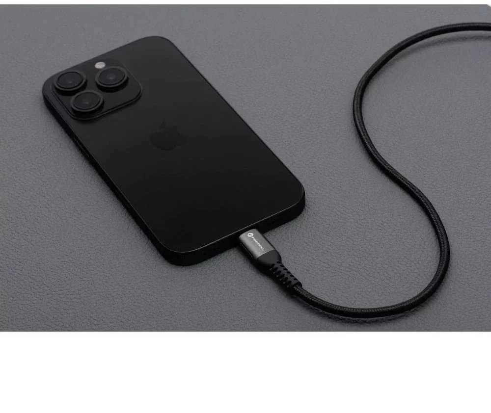 USB C į USB C laidas Forcell F-Energy QC4.0 PD 5A 100W Cafule 2 m C260 juodas