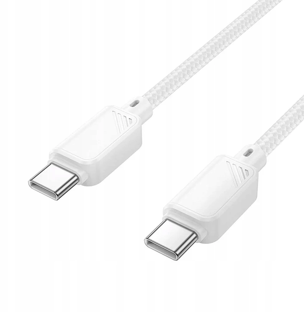 USB C į USB C laidas Hoco 3A 60W 1 m X113 baltas