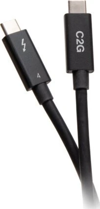 Kabelis USB C2G USB-C - USB-C 2 m Juodas (C2G28887)