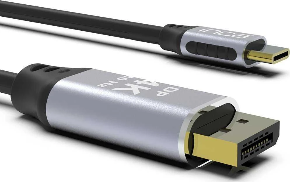 Nezatříděno Kabelis USB Cian Technology USB-C - DisplayPort 2 m Juodas (ITCD-02TX)