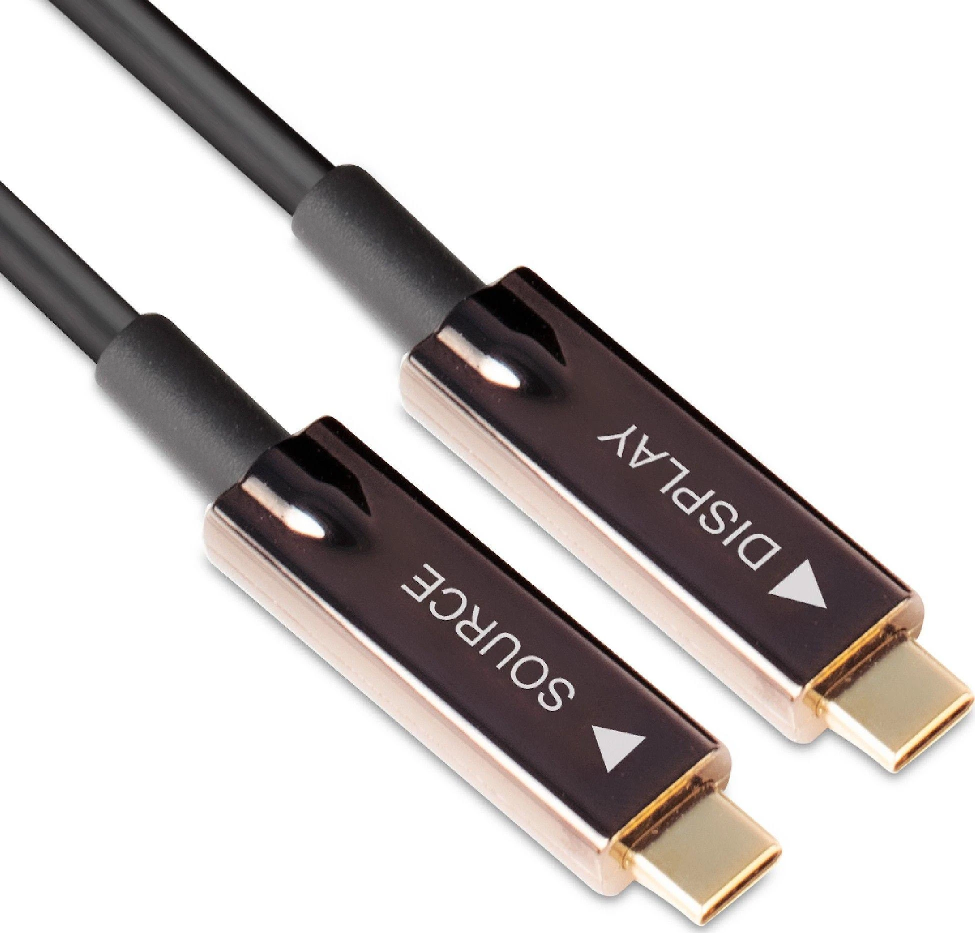 Club 3D CLUB3D USB Gen 2 Type C aktyvus optinis kabelis A/V vienakryptis M/M 20 m / 65,62 pėdos