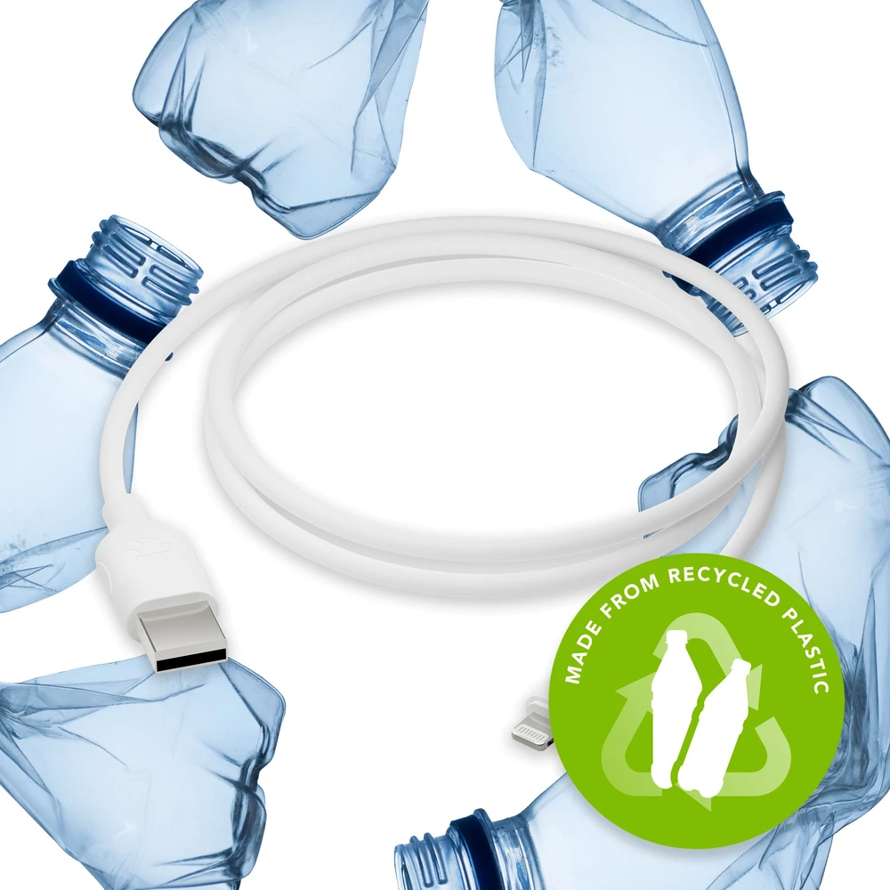 dbramante1928 – USB-A–Lightning laidas, 1,2 m, – baltas