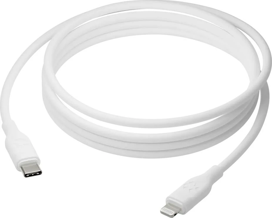 Kabelis USB dbramante re-charge Pro - Kabelis Lightning męski do Lightning męski - 2 m - balta