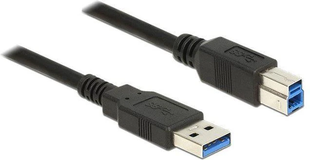 DELOCK Cable USB 3.0 Type-A male > USB 3.0 Type-B male 2,0 m juodas