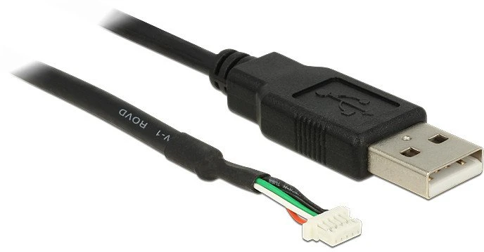 Delock DeLOCK 95986 kabelis do aparatu 1,5 m Juodas