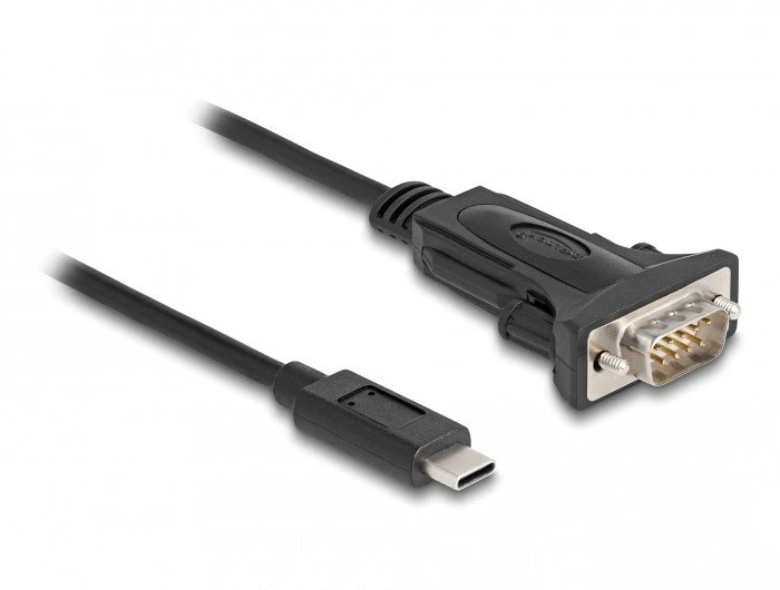 DELOCK adapteris USB Type-C > 1 x serijinis RS-232 D-Sub 9 kontaktų